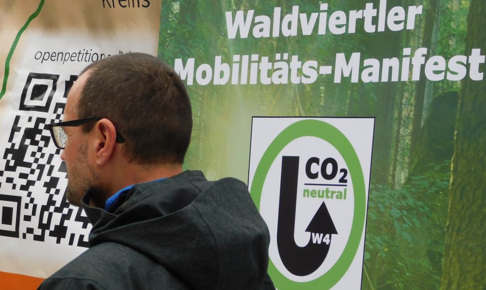 Das Waldviertler Mobilitäts-Manifest zeigt auf, dass es auch im Waldviertel möglich ist, die Mobilitätswende zu schaffen