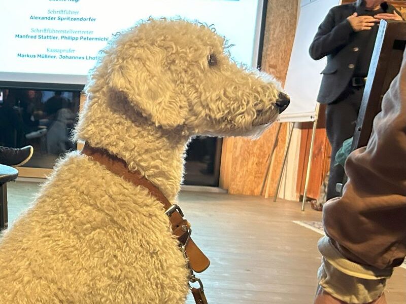 Palfrader Hund war bei der Gründung der ÖSI live dabei.