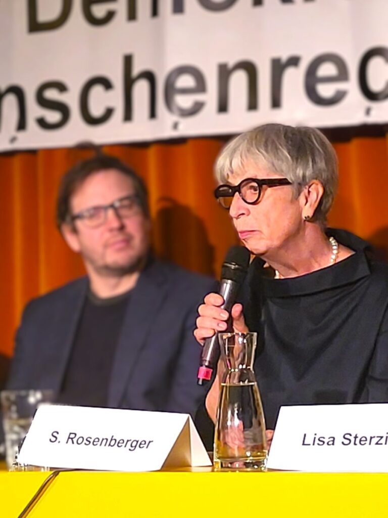 Sieglinde Rosenberger, PRessekonferenz