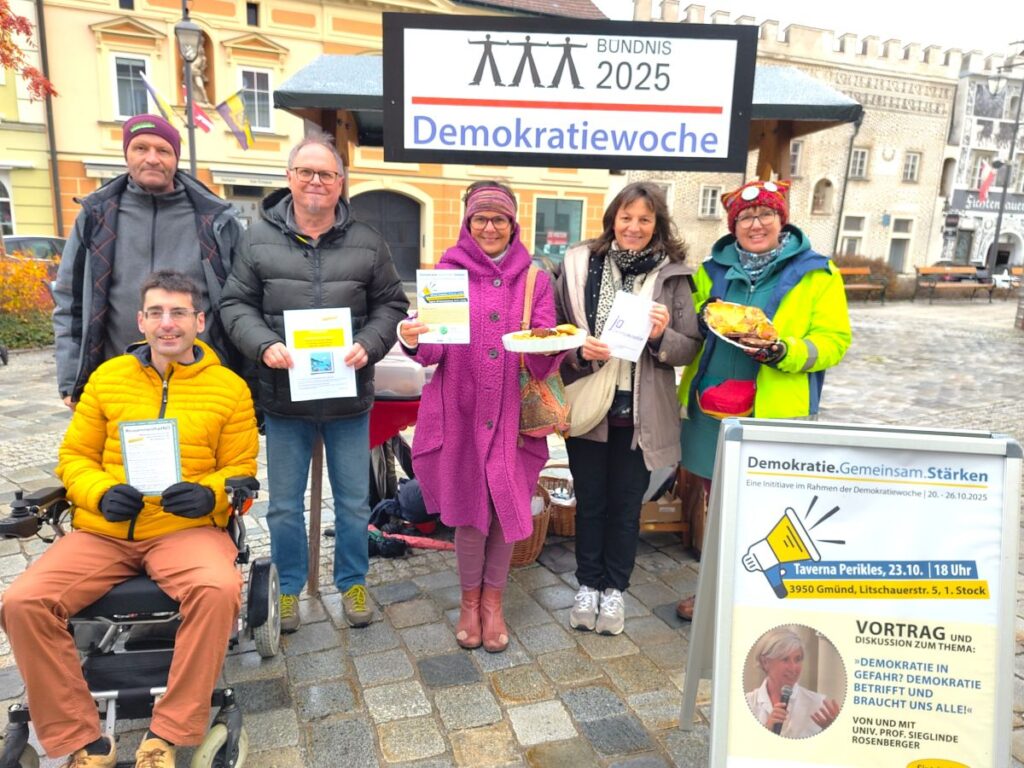 Demokratiewoche 2025 in Gmünd