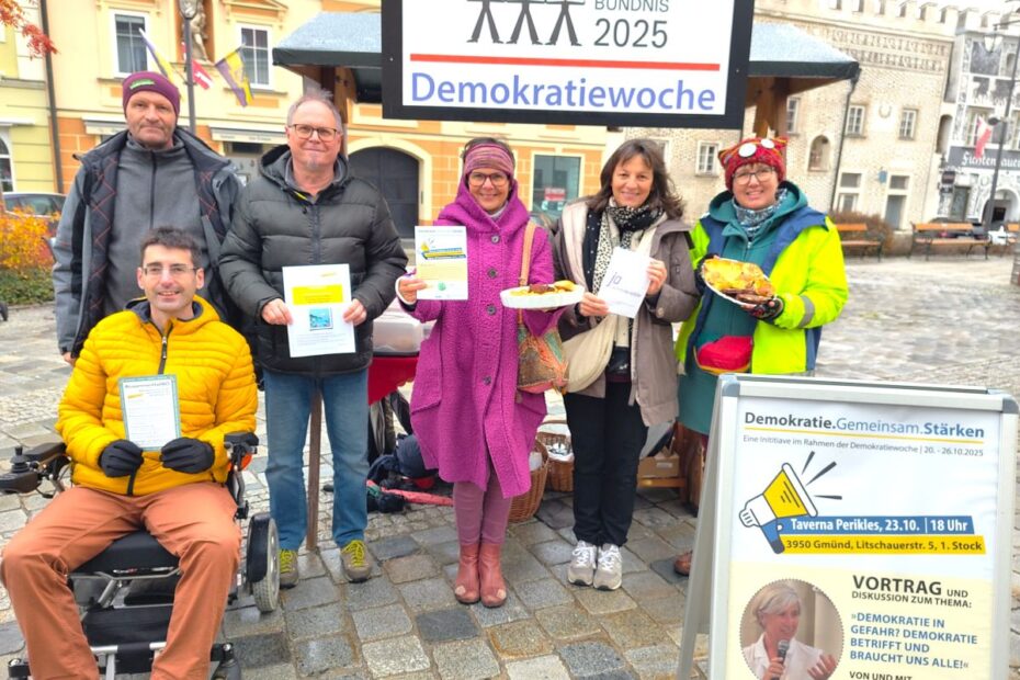 Demokratiewoche 2025 in Gmünd
