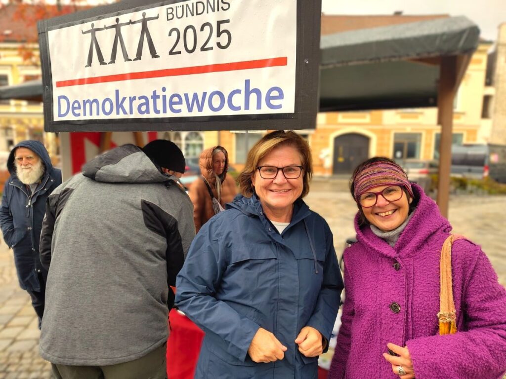 Demokratiewoche 2025 Bürgermeisterin Helga Rosenmayer