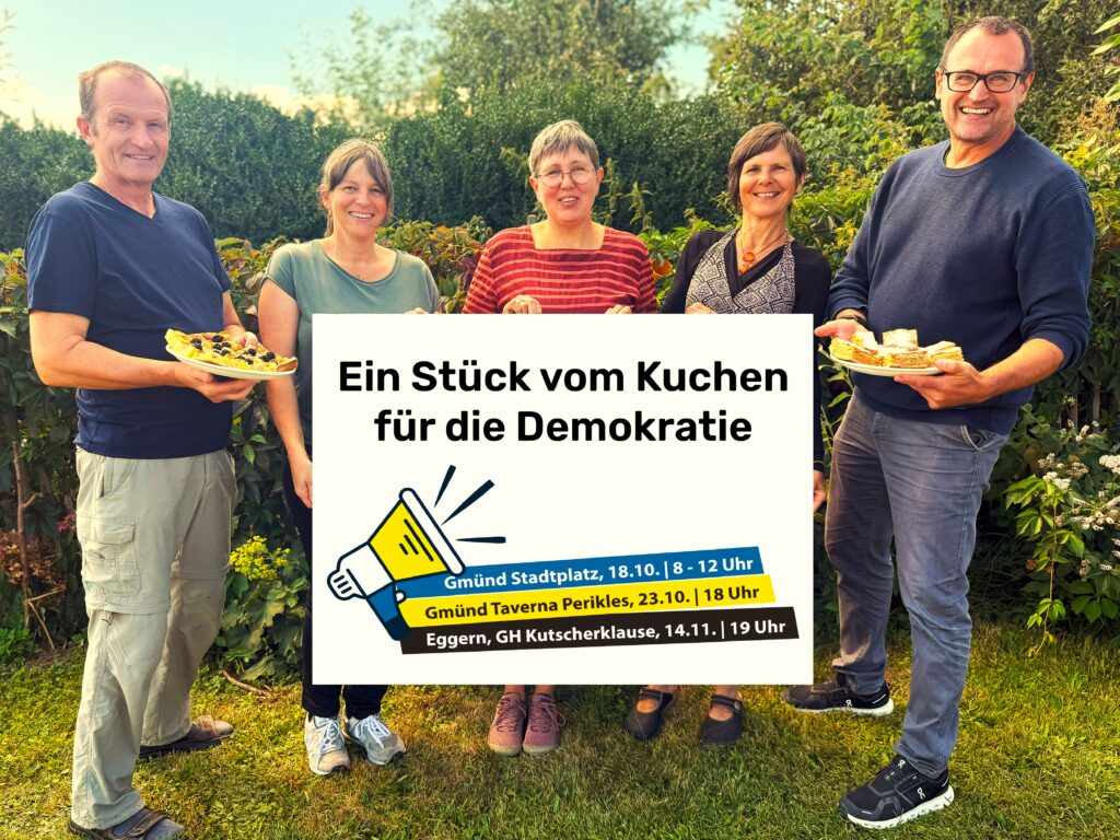 Ein Stück vom Kuchen für die Demokratie